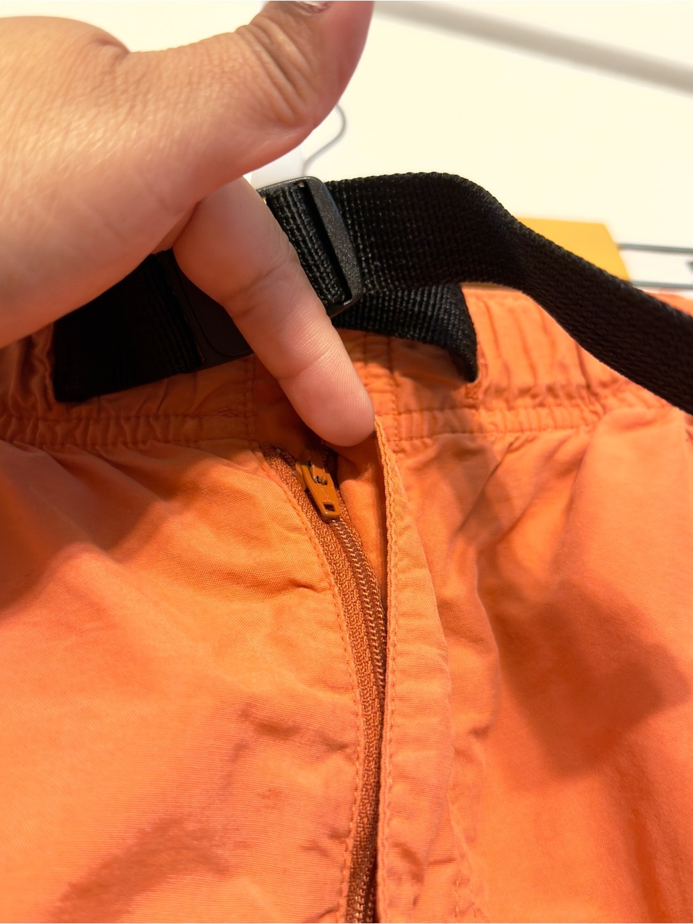 Columbia Orange Outdoor Short Orange Men Size L - Picture 6 of 11